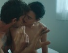 Margaret Qualley fully naked in music video nude clips