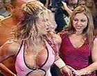 Jackie Gayda sexy oops during wrestling clips