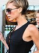 Victoria Beckham black dressed paparazzi pics pics