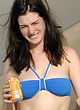 Anne Hathaway in bikini at hydrocycle pics