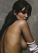 Helena Christensen naked pics - all nude posing for magazine