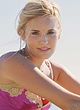 Maggie Grace naked pics - sunbathes topless in movie