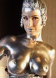 Dita Von Teese nude and all in silver pics