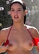 Phoebe Cates topless and wet bikini caps pics