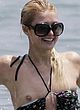 Paris Hilton paparazzi tits slip photos pics