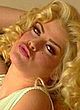 Anna Nicole Smith naked pics - posing and licking a tit