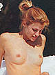 Daniela Urzi naked pics - caught topless on the beach
