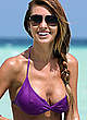 Audrina Patridge cleavage in bikini on vacation pics