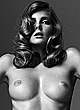 Eniko Mihalik naked pics - black-&-white naked scans