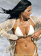Olivia Munn big cleavage in bikini pics
