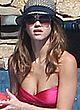 Jessica Alba playing ball in bikini pics