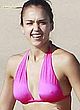 Jessica Alba paparazzi bikini beach photos pics