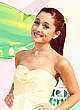 Ariana Grande posing at kids choice awards pics