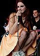 Lana Del Rey flashes panties on a stage pics