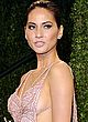 Olivia Munn poses in low necked dress pics