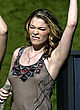 LeAnn Rimes naked pics - see-through blouse in public