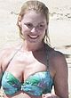 Katherine Heigl wearing bikini on a beach pics