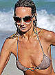 Lady Victoria Hervey naked pics - niplle slip on a beach