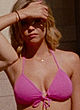 Ashley Benson tiny sexy cleavage pink bikini pics