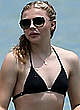 Chloe Grace Moretz in black bikini in miami pics