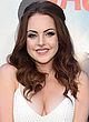 Elizabeth Gillies busty & leggy showing cleavage pics