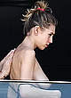 Dylan Penn naked pics - caught topless at her hotel