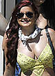 Ariel Winter in tiny shorts and yellow bra pics