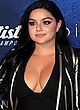Ariel Winter huge cleavage in black outfit pics