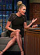 Rebecca Romijn legs at late night show pics
