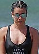 Lea Michele shows pokies & ass in swimsuit pics