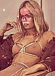 Frida Aasen in see thru lingeries & naked pics