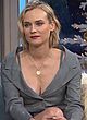 Diane Kruger cleavage in gray outfit pics