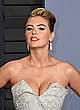 Kate Upton deep cleavage in long dress pics