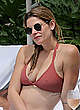Ashley Greene in bikini at a pool in miami pics
