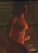 Rebecca Romijn nude, showing tits in sauna pics