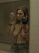 Hope Devaney naked pics - showing boobs in the mirror
