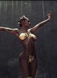 Teyana Taylor naked pics - body paint nude photos