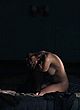 Leeanna Walsman naked pics - lying, showing left boob & ass