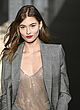 Grace Elizabeth naked pics - see through on the runway