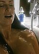 Angie Everhart naked pics - flashing left boob & kissing