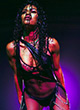 Teyana Taylor naked pics - sexy seethrough on stage