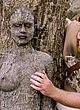 Kayden Kross naked pics - nude tits, camouflage in woods