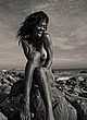 Brooke Burke naked pics - posed topless at the beach