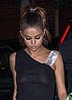 Selena Gomez visible tits in black dress pics