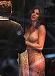 Stephanie Seymour naked pics - see through lingerie in milan