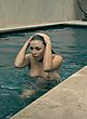 Lili Mirojnick naked pics - showing tits in backyard pool