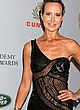 Lady Victoria Hervey naked pics - see through black lace dress