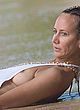 Lady Victoria Hervey naked pics - boob slip on the beach