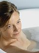 Aurelia Petit naked pics - flashing boob in bathtub