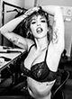 Rita Ora naked pics - sexy boobs in black bra